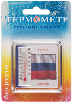 Термометр Сувенир ( модель ТСМ ) квадратн.