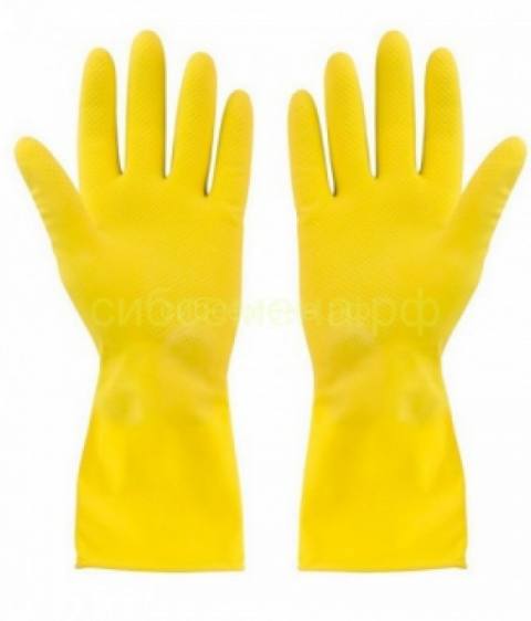 Перчатки резиновые Эльф,HOUSEHOLD (размер XL )